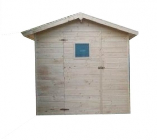 Gartenhaus aus Holz 2,3m x 2,3m, (19mm) mit Fenster, MARBELA – Gerätehaus